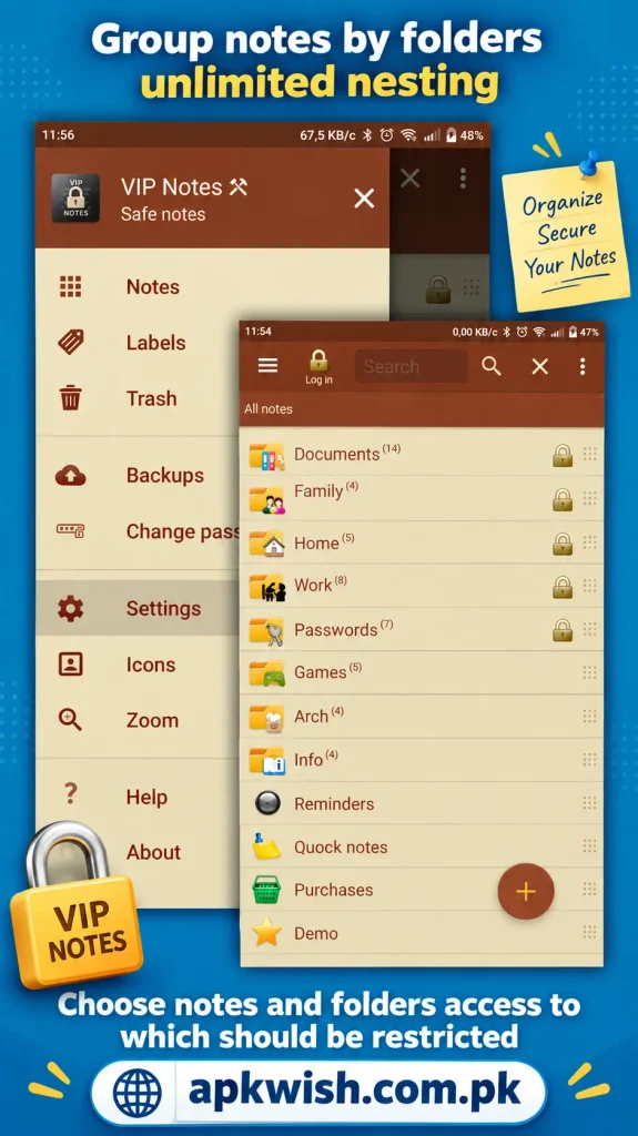 VIP Notes Apk