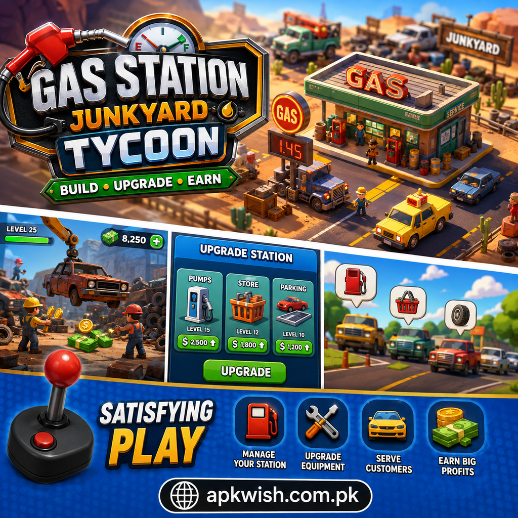 Gas Station: Junkyard Tycoon 