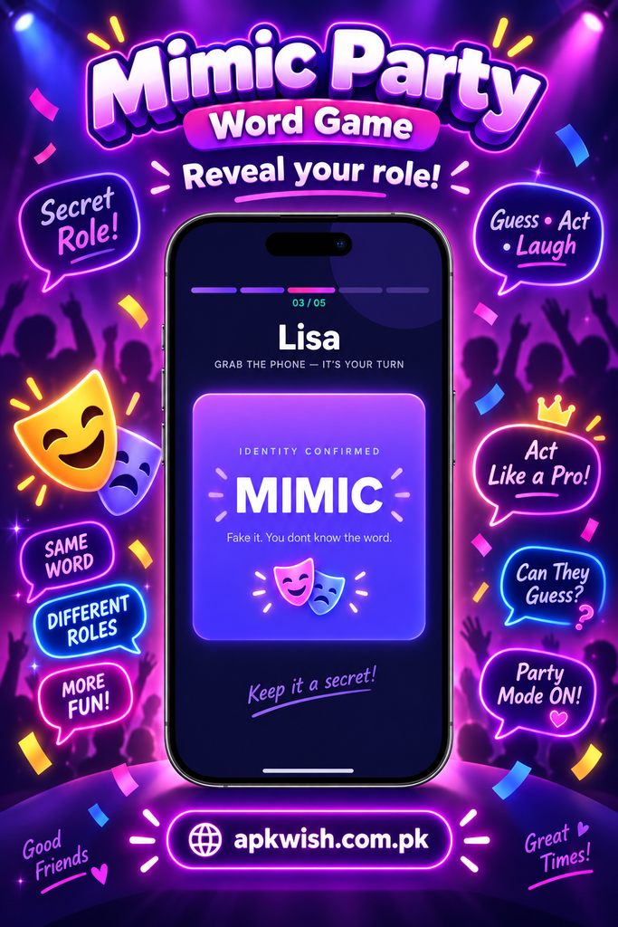 Mimic Party Word Game